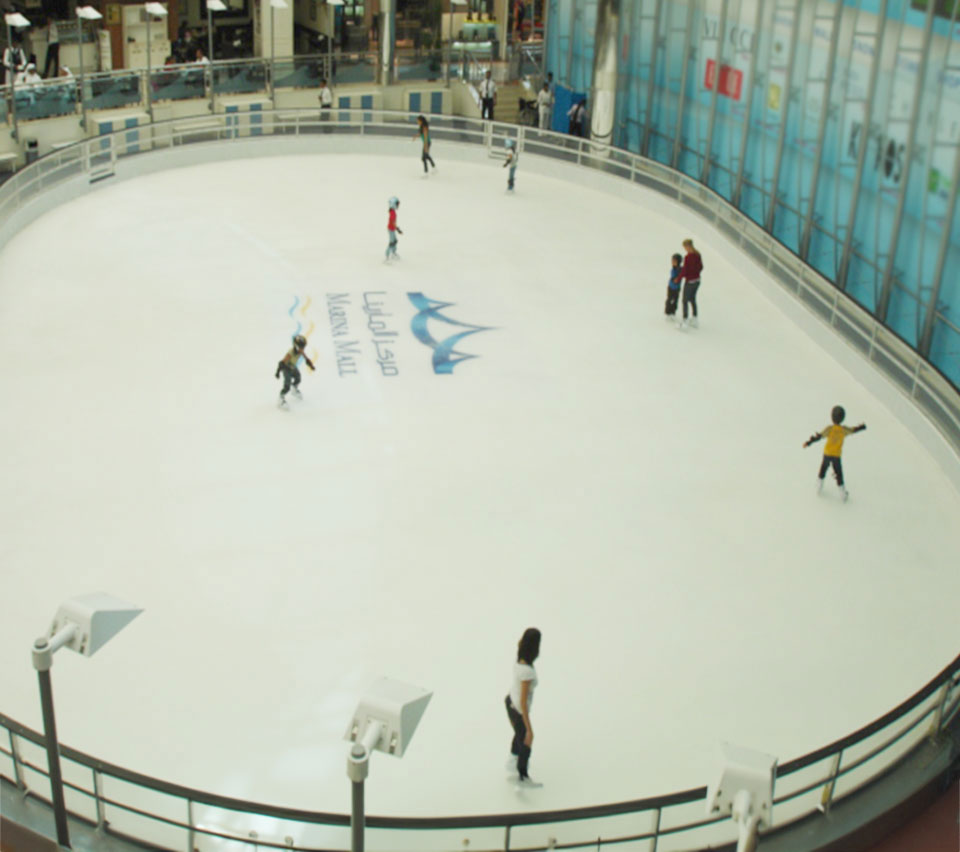 First Ice Hockey Rink in the UAE